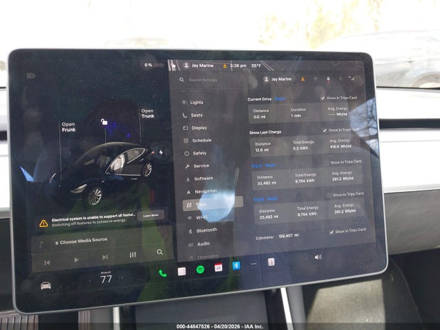 Aukcja sprzedaży 2020 Tesla Model 3 Long Range Dual Motor All-wheel Drive, vin: 5YJ3E1EB6LF668583, numer aukcji: 44847526
