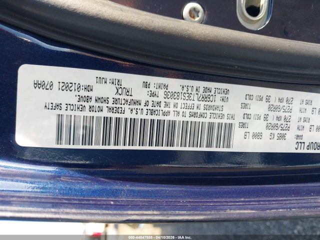 Продаж на аукціоні авто 2014 Ram 1500 Big Horn, vin: 1C6RR7LT3ES183036, номер лоту: 44847588