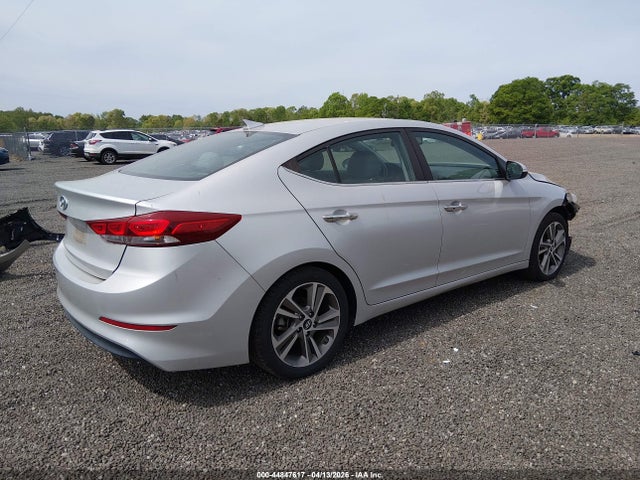 2017 Hyundai Elantra Limited მანქანა იყიდება აუქციონზე, vin: 5NPD84LF0HH038893, აუქციონის ნომერი: 44847617