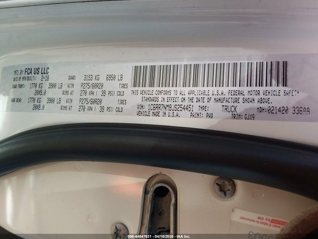 2018 RAM 1500 1C6RR7NM9JS254451 Photo 8