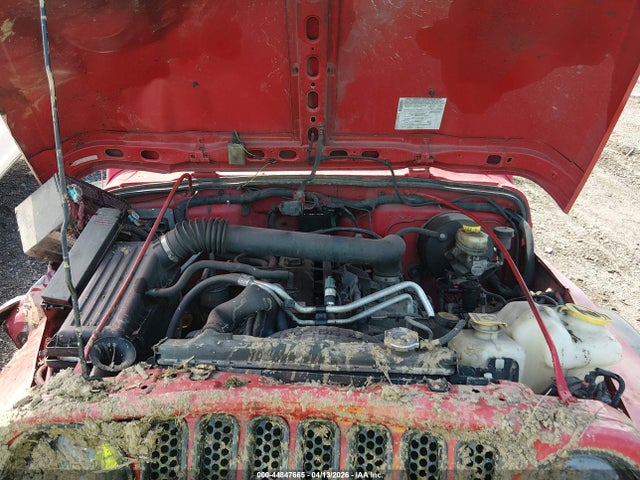 2005 Jeep Wrangler X მანქანა იყიდება აუქციონზე, vin: 1J4FA39S75P325637, აუქციონის ნომერი: 44847665