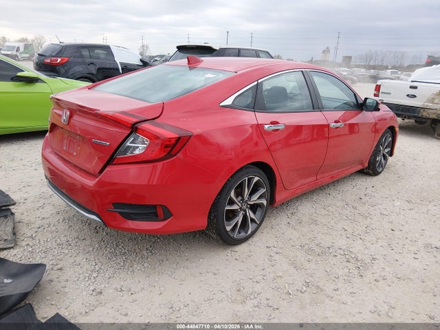 2020 Honda Civic Touring მანქანა იყიდება აუქციონზე, vin: 2HGFC1F90LH680626, აუქციონის ნომერი: 44847710