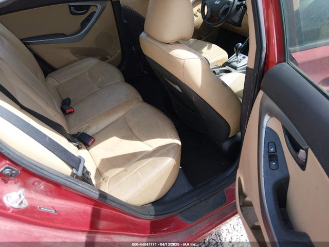 44847771 :رقم المزاد ، 5NPDH4AE6DH273853 vin ، 2013 Hyundai Elantra Limited مزاد بيع