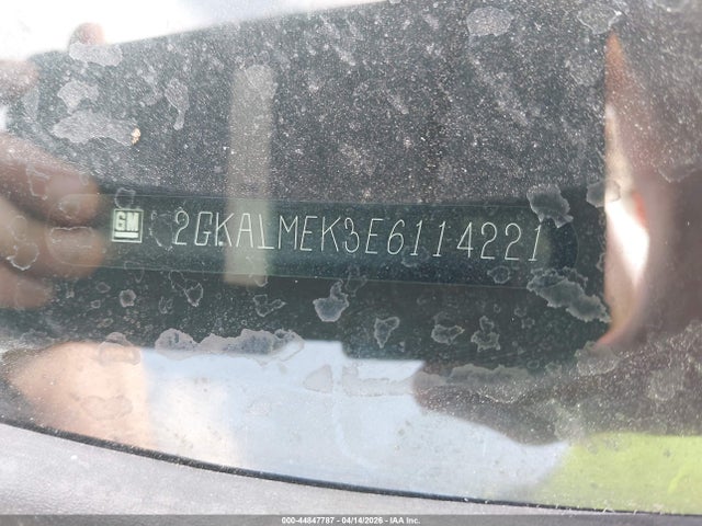 Aukcja sprzedaży 2014 Gmc Terrain Sle-1, vin: 2GKALMEK3E6114221, numer aukcji: 44847787