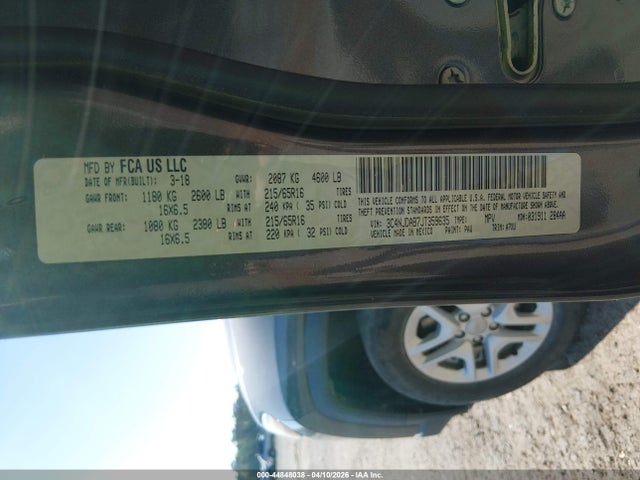 2018 JEEP COMPASS 3C4NJDAB7JT359635 Photo 8