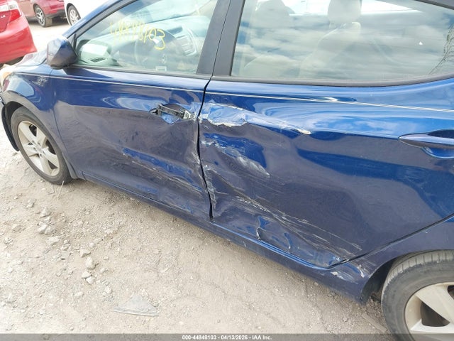 Aukcja sprzedaży 2013 Hyundai Elantra Gls, vin: KMHDH4AE3DU801205, numer aukcji: 44848103