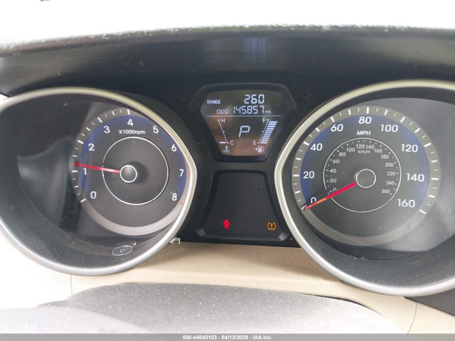 Aukcja sprzedaży 2013 Hyundai Elantra Gls, vin: KMHDH4AE3DU801205, numer aukcji: 44848103