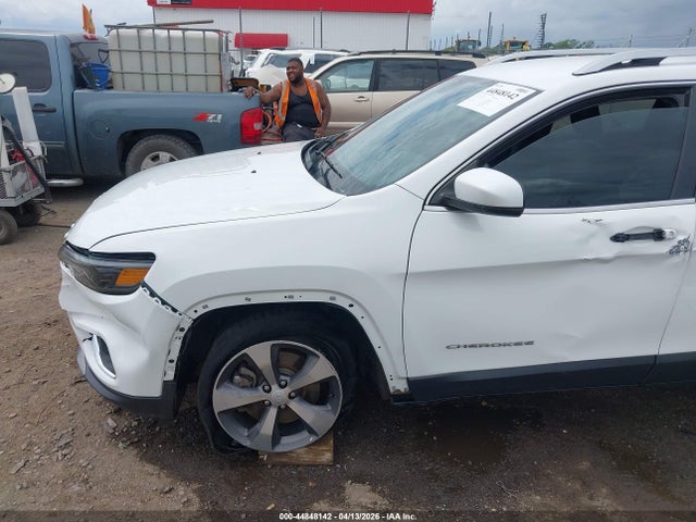 2019 Jeep Cherokee Limited Fwd მანქანა იყიდება აუქციონზე, vin: 1C4PJLDBXKD300407, აუქციონის ნომერი: 44848142