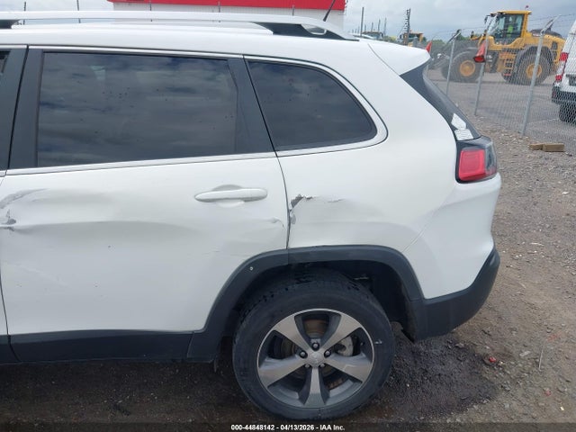 2019 Jeep Cherokee Limited Fwd მანქანა იყიდება აუქციონზე, vin: 1C4PJLDBXKD300407, აუქციონის ნომერი: 44848142