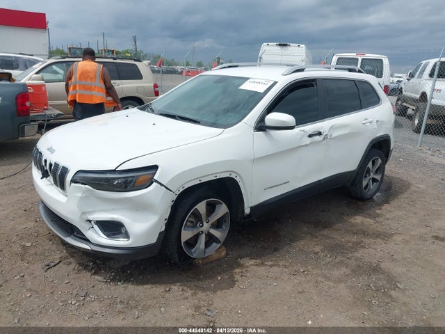 2019 Jeep Cherokee Limited Fwd მანქანა იყიდება აუქციონზე, vin: 1C4PJLDBXKD300407, აუქციონის ნომერი: 44848142