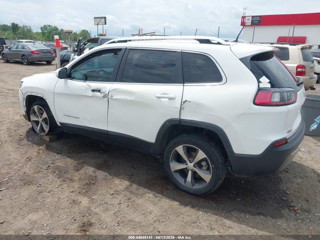 2019 Jeep Cherokee Limited Fwd მანქანა იყიდება აუქციონზე, vin: 1C4PJLDBXKD300407, აუქციონის ნომერი: 44848142