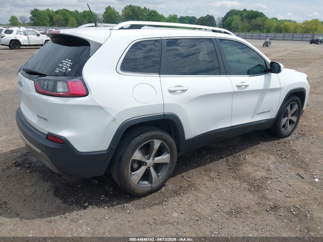 2019 Jeep Cherokee Limited Fwd მანქანა იყიდება აუქციონზე, vin: 1C4PJLDBXKD300407, აუქციონის ნომერი: 44848142