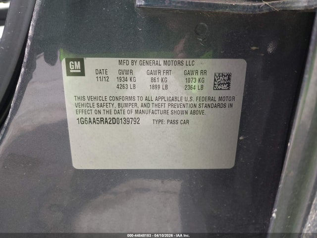 2013 CADILLAC ATS 1G6AA5RA2D0139792 Photo 8