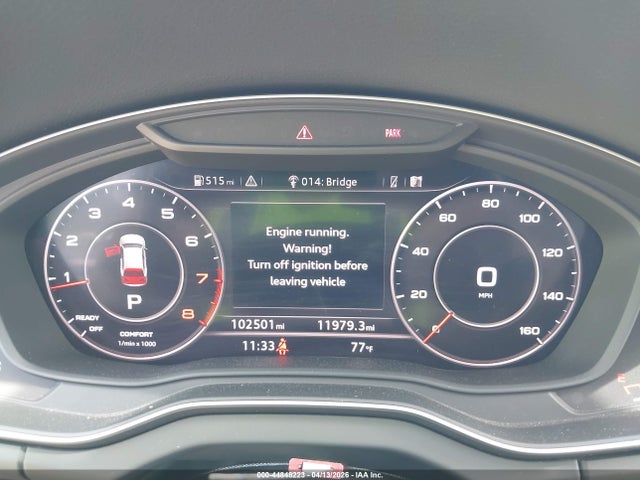 Aukcja sprzedaży 2018 Audi Q5 2.0t Premium/2.0t Tech Premium, vin: WA1BNAFY0J2012324, numer aukcji: 44848223