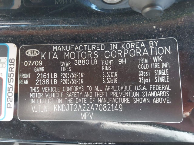Auction sale of the 2010 Kia Soul +, vin: KNDJT2A22A7082149, lot number: 44848418
