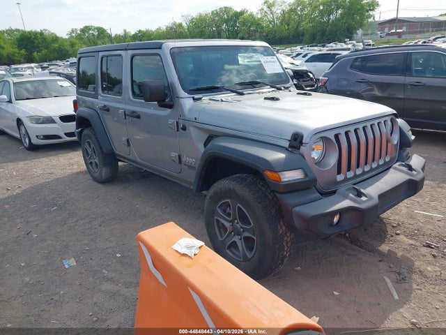 44848443 :رقم المزاد ، 1C4HJXDG8JW191052 vin ، 2018 Jeep Wrangler Unlimited Sport S 4x4 مزاد بيع