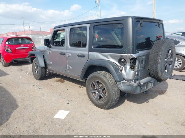 Aukcja sprzedaży 2018 Jeep Wrangler Unlimited Sport S 4x4, vin: 1C4HJXDG8JW191052, numer aukcji: 44848443