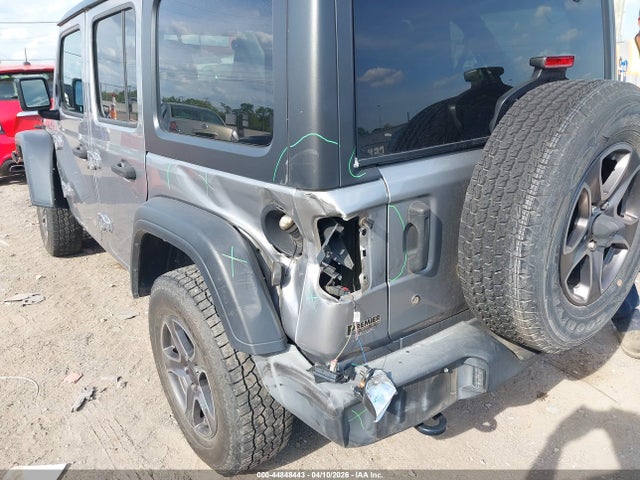 Aukcja sprzedaży 2018 Jeep Wrangler Unlimited Sport S 4x4, vin: 1C4HJXDG8JW191052, numer aukcji: 44848443