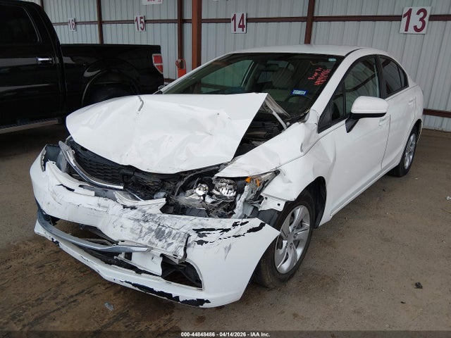 2014 Honda Civic Lx მანქანა იყიდება აუქციონზე, vin: 19XFB2F51EE072875, აუქციონის ნომერი: 44848486