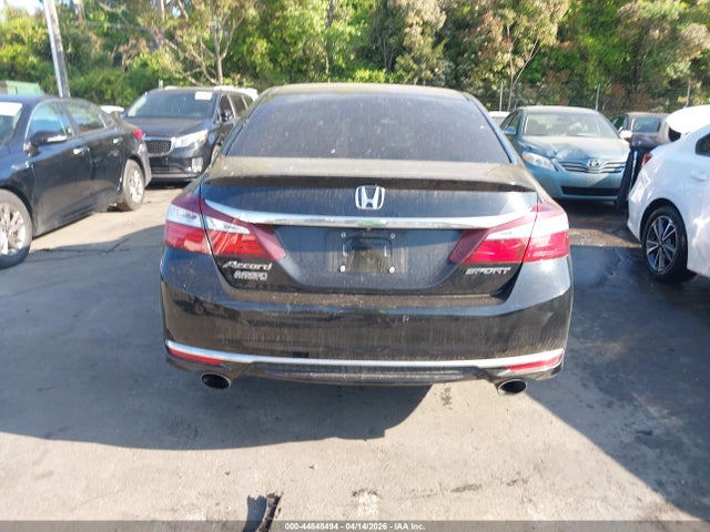 Продажа на аукционе авто 2016 Honda Accord Sport, vin: 1HGCR2F66GA078749, номер лота: 44848494