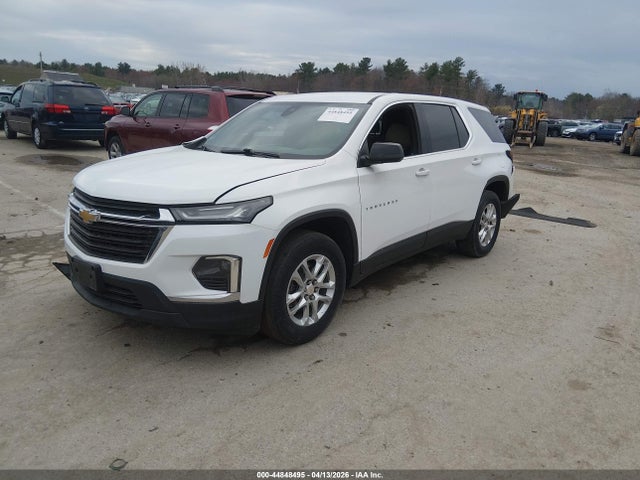 2022 Chevrolet Traverse Awd Ls მანქანა იყიდება აუქციონზე, vin: 1GNEVFKW7NJ195275, აუქციონის ნომერი: 44848495