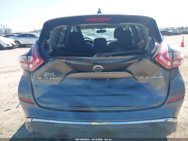 Продаж на аукціоні авто 2017 Nissan Murano Platinum, vin: 5N1AZ2MG4HN199738, номер лоту: 44848534