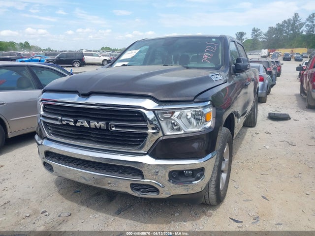 44848670 :رقم المزاد ، 1C6RREFGXKN792721 vin ، 2019 Ram 1500 Big Horn/lone Star  4x2 5'7 Box مزاد بيع