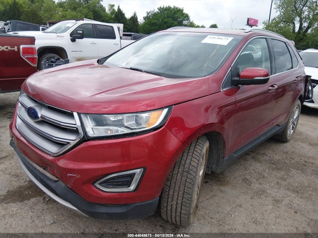 2015 Ford Edge Titanium მანქანა იყიდება აუქციონზე, vin: 2FMTK4K93FBB52996, აუქციონის ნომერი: 44848673