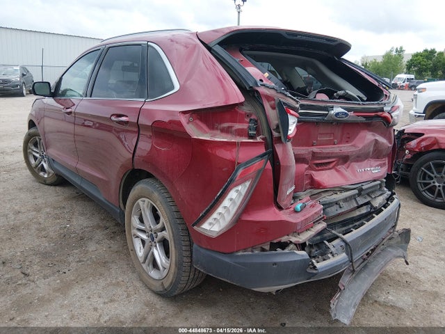 2015 Ford Edge Titanium მანქანა იყიდება აუქციონზე, vin: 2FMTK4K93FBB52996, აუქციონის ნომერი: 44848673