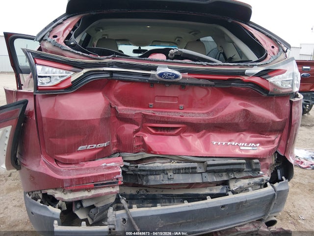 2015 Ford Edge Titanium მანქანა იყიდება აუქციონზე, vin: 2FMTK4K93FBB52996, აუქციონის ნომერი: 44848673