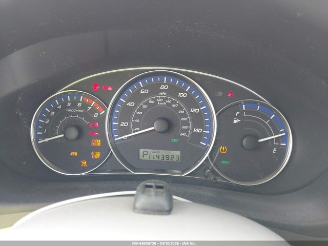 2010 Subaru Forester 2.5x Limited მანქანა იყიდება აუქციონზე, vin: JF2SH6DCXAH783700, აუქციონის ნომერი: 44848726