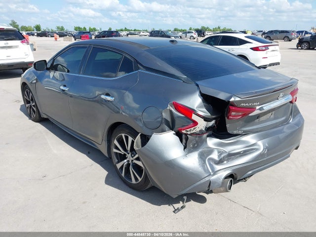 Продажа на аукционе авто 2016 Nissan Maxima 3.5 Platinum, vin: 1N4AA6AP2GC903765, номер лота: 44848730