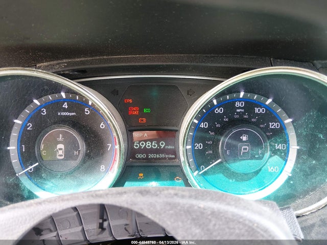 Aukcja sprzedaży 2012 Hyundai Sonata Gls, vin: 5NPEB4AC0CH488504, numer aukcji: 44848760