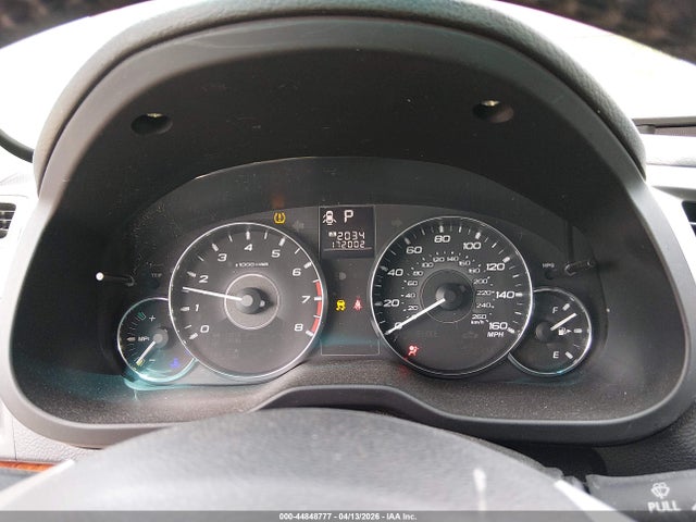 44848777 :رقم المزاد ، 4S4BRDKC3C2260779 vin ، 2012 Subaru Outback 3.6r Limited مزاد بيع
