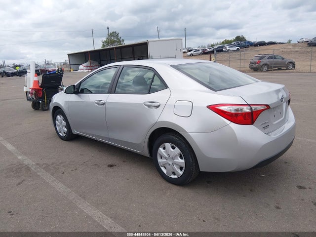 44848804 :رقم المزاد ، 5YFBURHE4GP537617 vin ، 2016 Toyota Corolla L مزاد بيع