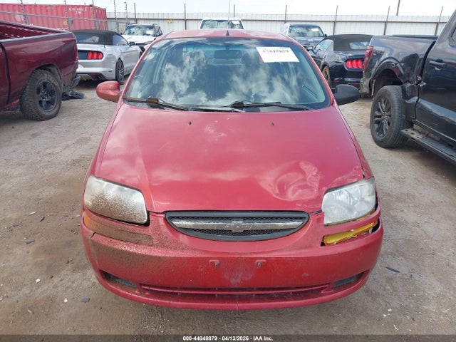 Aukcja sprzedaży 2006 Chevrolet Aveo Lt, vin: KL1TG56676B562595, numer aukcji: 44848879