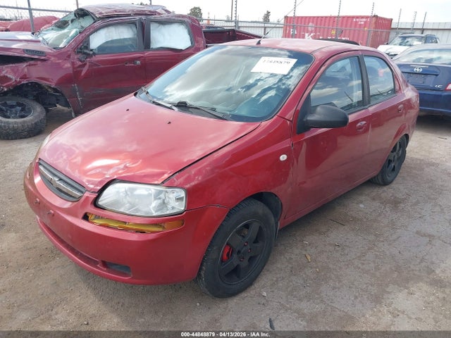 Aukcja sprzedaży 2006 Chevrolet Aveo Lt, vin: KL1TG56676B562595, numer aukcji: 44848879
