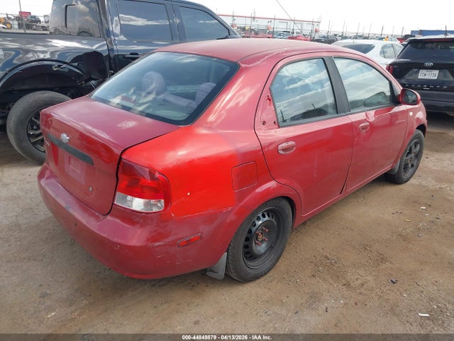 Aukcja sprzedaży 2006 Chevrolet Aveo Lt, vin: KL1TG56676B562595, numer aukcji: 44848879
