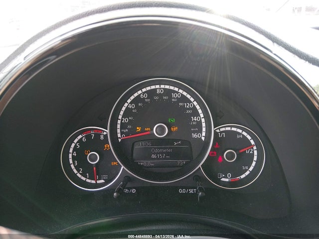 44848893 :رقم المزاد ، 3VWF17AT2GM639039 vin ، 2016 Volkswagen Beetle 1.8t Classic مزاد بيع