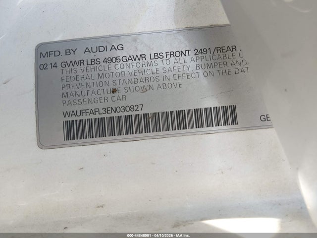 2014 AUDI A4 WAUFFAFL3EN030827 Photo 8