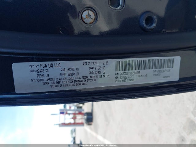 Aukcja sprzedaży 2019 Dodge Challenger R/t, vin: 2C3CDZBTXKH583306, numer aukcji: 44848904