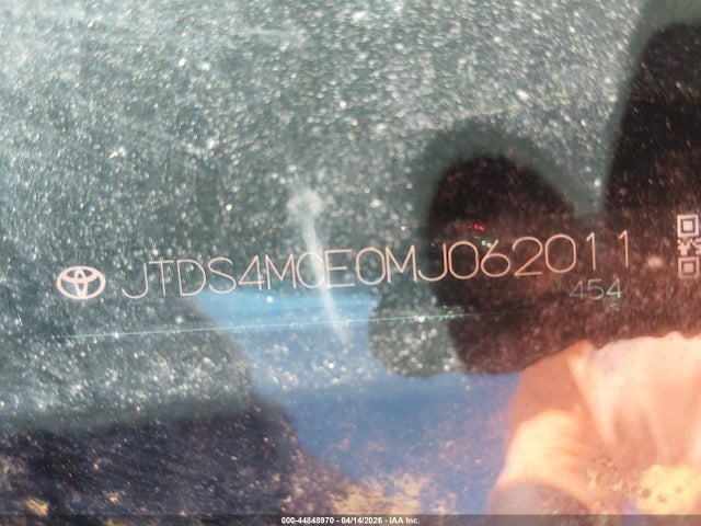 44848970 :رقم المزاد ، JTDS4MCE0MJ062011 vin ، 2021 Toyota Corolla Se مزاد بيع
