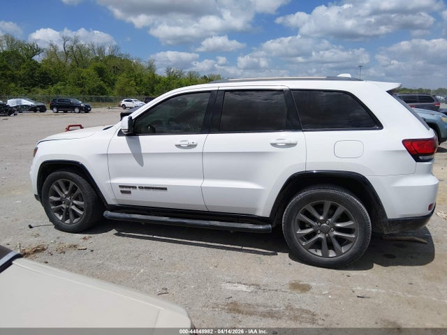 Aukcja sprzedaży 2016 Jeep Grand Cherokee Limited 75th Anniversary, vin: 1C4RJEBG8GC407519, numer aukcji: 44848982