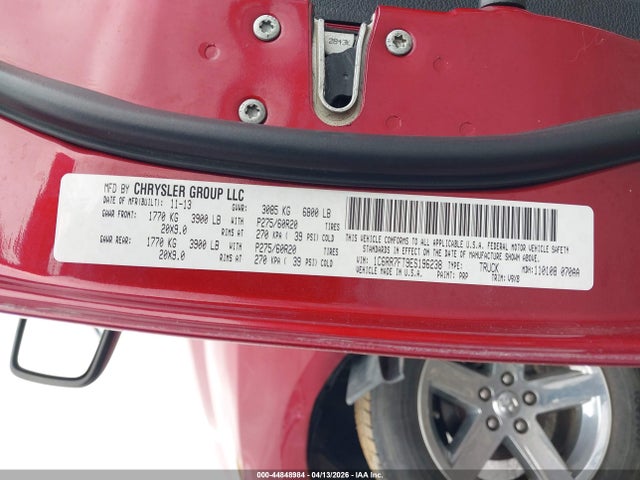 Aukcja sprzedaży 2014 Ram 1500 Express, vin: 1C6RR7FT9ES196238, numer aukcji: 44848984