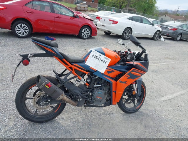 2022 Ktm 390 Rc მანქანა იყიდება აუქციონზე, vin: MD2JYJ402NC214212, აუქციონის ნომერი: 44849041
