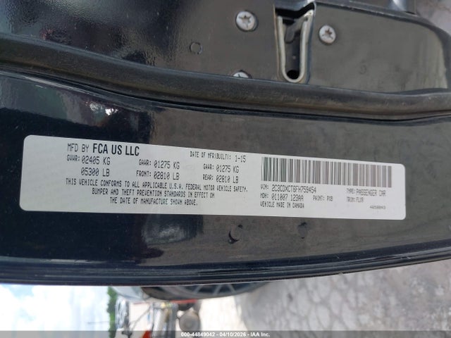 2015 DODGE CHARGER 2C3CDXCT6FH759454 Photo 8