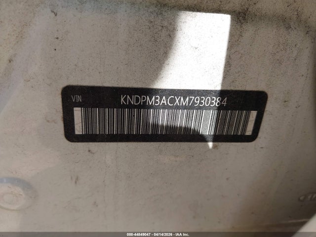 Aukcja sprzedaży 2021 Kia Sportage Lx, vin: KNDPM3ACXM7930384, numer aukcji: 44849047