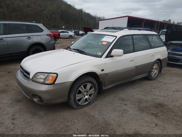 Aukcja sprzedaży 2002 Subaru Outback H6-3.0 L.l. Bean Edition, vin: 4S3BH806127665889, numer aukcji: 44849057