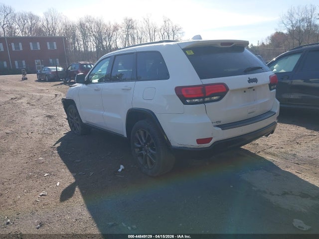 2016 Jeep Grand Cherokee Limited 75th Anniversary მანქანა იყიდება აუქციონზე, vin: 1C4RJFBG6GC461584, აუქციონის ნომერი: 44849129