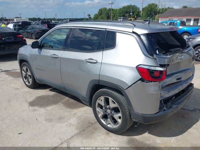 2019 Jeep Compass Limited Fwd მანქანა იყიდება აუქციონზე, vin: 3C4NJCCB1KT788620, აუქციონის ნომერი: 44849170